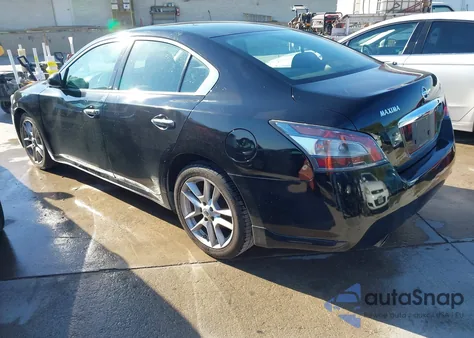 2013 Nissan Maxima 3.5 S from USA, damaged, VIN 1N4AA5AP9DC831842